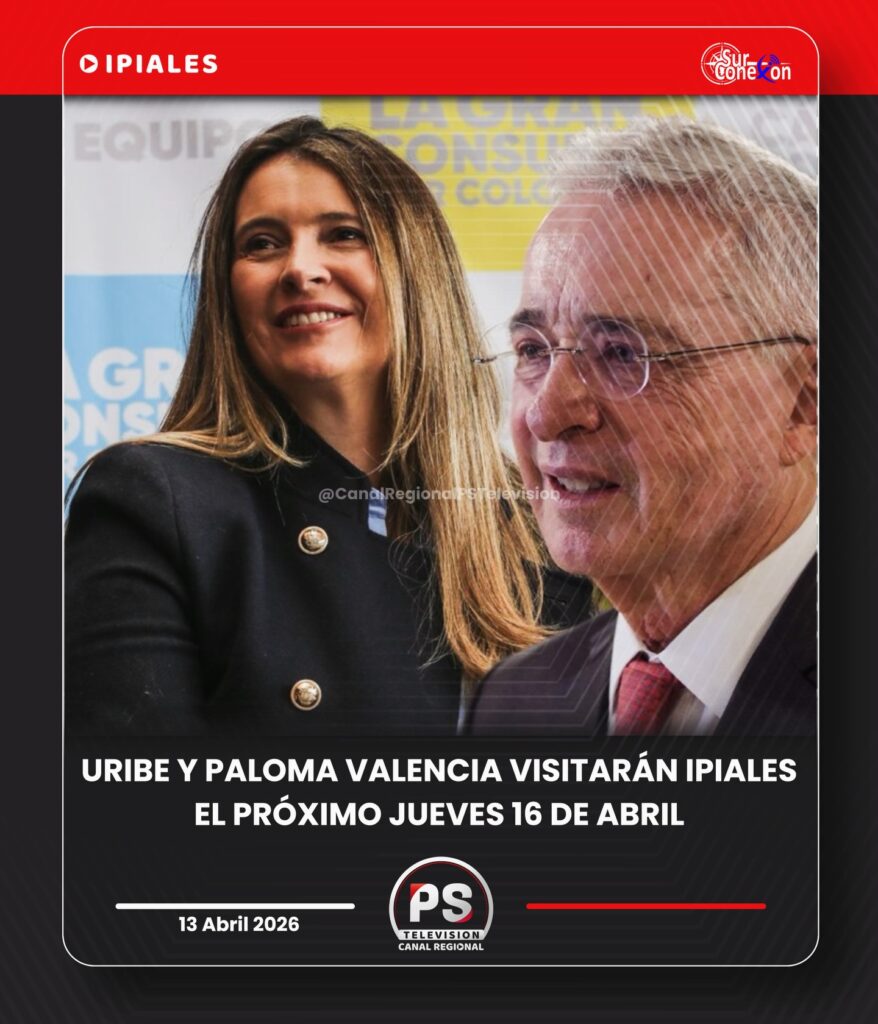 URIBE Y PALOMA VALENCIA LLEGAN A IPIALES EN MEDIO DE CAMPAÑA PRESIDENCIAL Y CRISIS FRONTERIZA